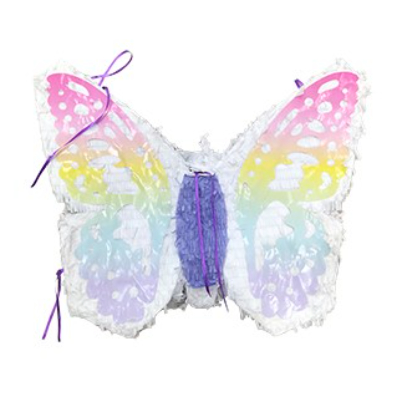 divertida fiesta de cumpleaños mariposa pinatas